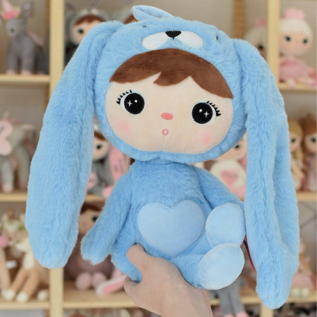 Păpușă personalizată Sky Blue Bunny 50cm